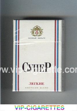 Super Legkie American Blend Cigarettes hard box