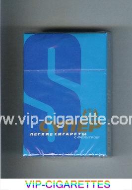 Super S Legkie Cigareti Cigarettes hard box