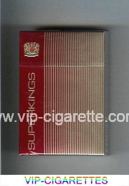 Superkings gold and red Cigarettes hard box