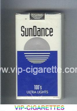 SunDance Ultra Lights 100s Cigarettes soft box