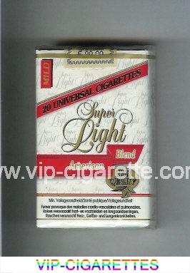 Super Light American Blend Mild Cigarettes soft box