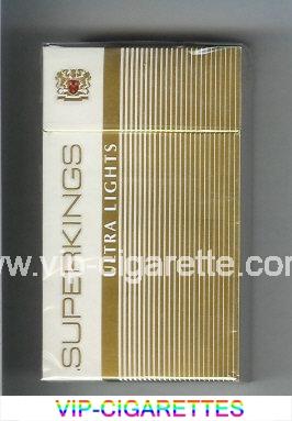 Superkings Ultra Lights 100s Cigarettes hard box