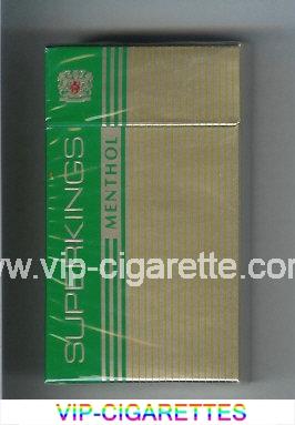 Superkings Menthol 100s Cigarettes hard box