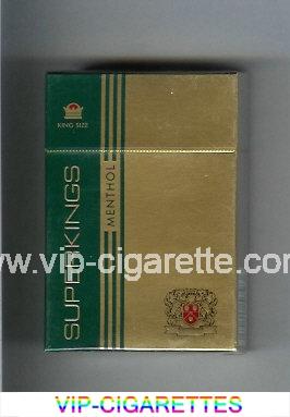 Superkings Menthol Cigarettes hard box
