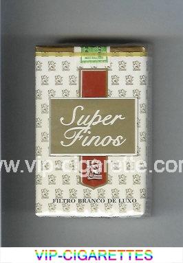 Super Finos Filtro Branco De Luxo Cigarettes soft box