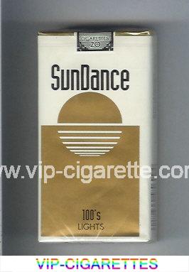 SunDance Lights 100s Cigarettes soft box