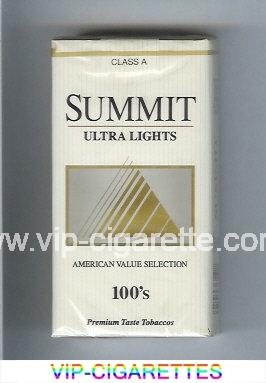 Summit Ultra Lights 100s Cigarettes soft box