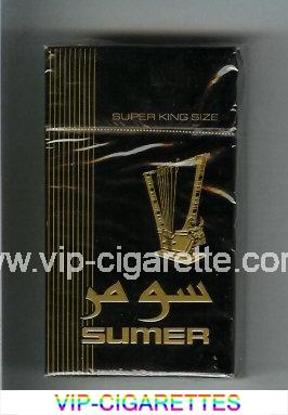 Sumer 100s Cigarettes black hard box