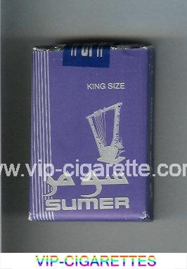 Sumer Cigarettes blue soft box