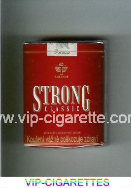 Strong Classic cigarettes red soft box