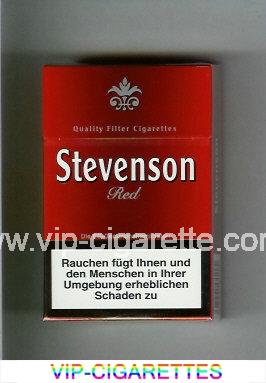 Stevenson Red cigarettes hard box