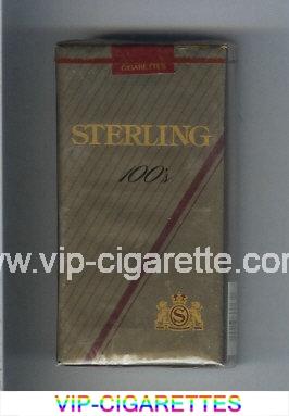 Sterling 100s cigarettes soft box