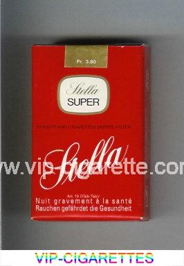 Stella Super cigarettes soft box