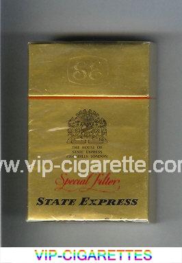 State Express Special Filter Cigarettes hard box