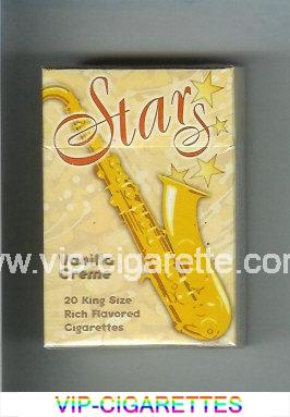 Stars Vanilla Creme Cigarettes hard box
