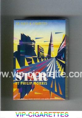 Star By Philip Morris Cigarettes hard box