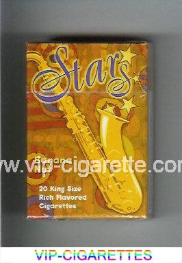 Stars Banana Nut Cigarettes hard box