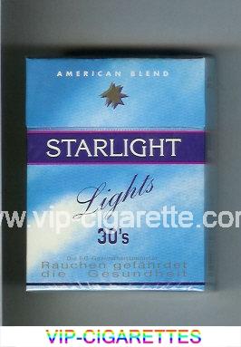 Starlight Lights American Blend 30 Cigarettes hard box