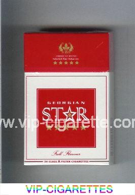 Star Georgian Full Flavour Cigarettes hard box