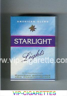 Starlight Lights American Blend Cigarettes hard box