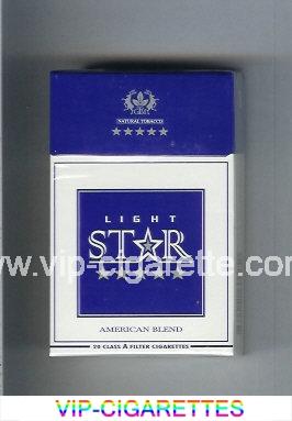 Star Light American Blend Cigarettes hard box