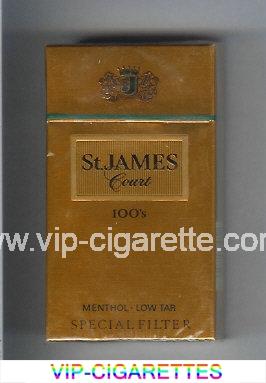 St.James Court Menthol 100s cigarettes hard box