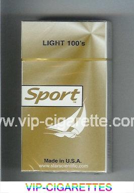 Sport Light 100s cigarettes hard box