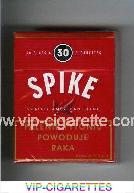 Spike Quality American Blend cigarettes hard box
