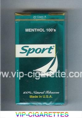 Sport Menthol 100s cigarettes soft box