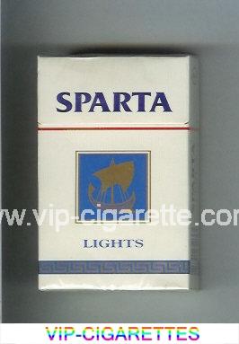 Sparta Lights cigarettes hard box