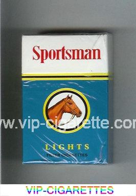 Sportsman Lights Cigarettes hard box