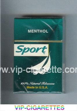 Sport Menthol cigarettes hard box