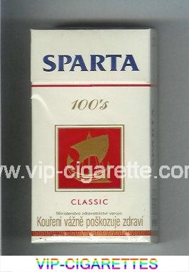Sparta 100s Classic cigarettes hard box