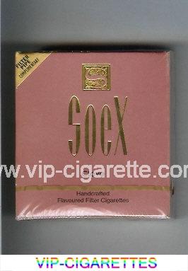 Soex Clove cigarettes wide flat hard box