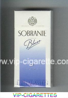 Sobranie London Slims Blues 100s cigarettes hard box