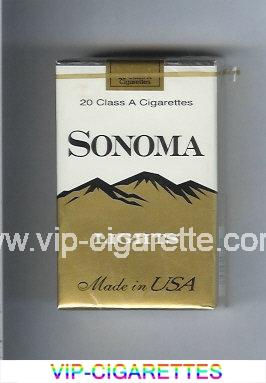 Sonoma Lights cigarettes soft box