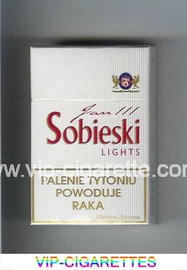 Sobieski Jan 111 Lights cigarettes white hard box