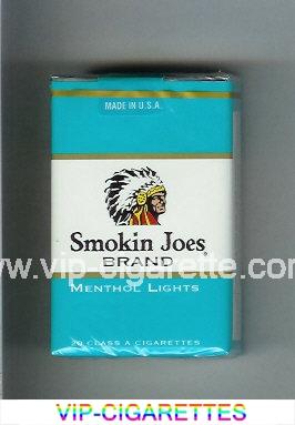Smokin Joes Brand Menthol Lights cigarettes soft box