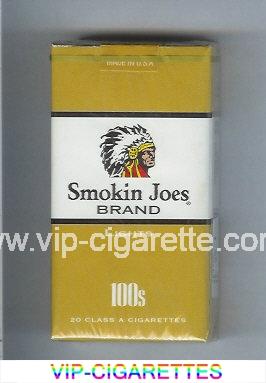 Smokin Joes Brand Lights 100s cigarettes soft box