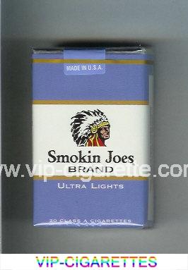 Smokin Joes Brand Ultra Lights cigarettes soft box