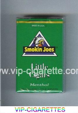 Smokin Joes Little Cigars Menthol cigarettes soft box