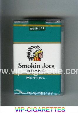 Smokin Joes Brand Menthol cigarettes soft box