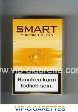 Smart American Blend cigarettes brown hard box