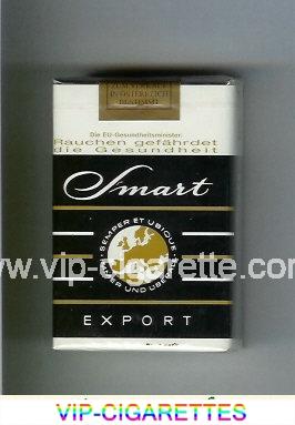 Smart Export cigarettes black and white soft box