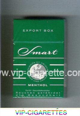 Smart Export Menthol cigarettes green hard box