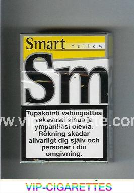 Smart Yellow cigarettes hard box