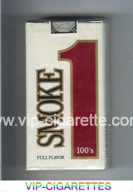 Smoke 1 Full Flavor 100s cigarettes soft box