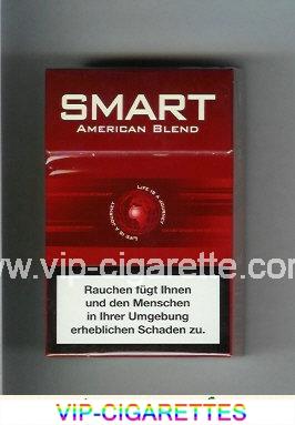 Smart American Blend cigarettes red hard box