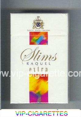 Slims Raquel Extra 100s cigarettes hard box