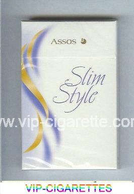 In Stock Slim Style Assos 100s cigarettes hard box Online